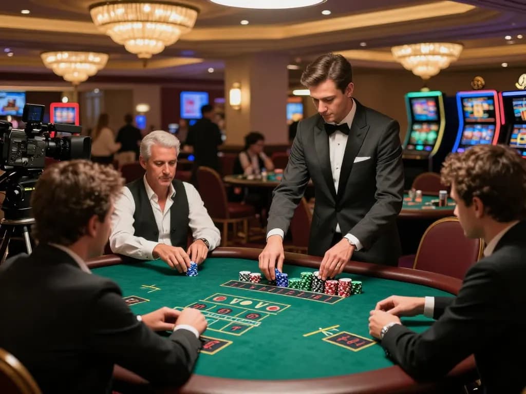 TX88 blackjack gameplay revealing strategic betting on an elegant casino table