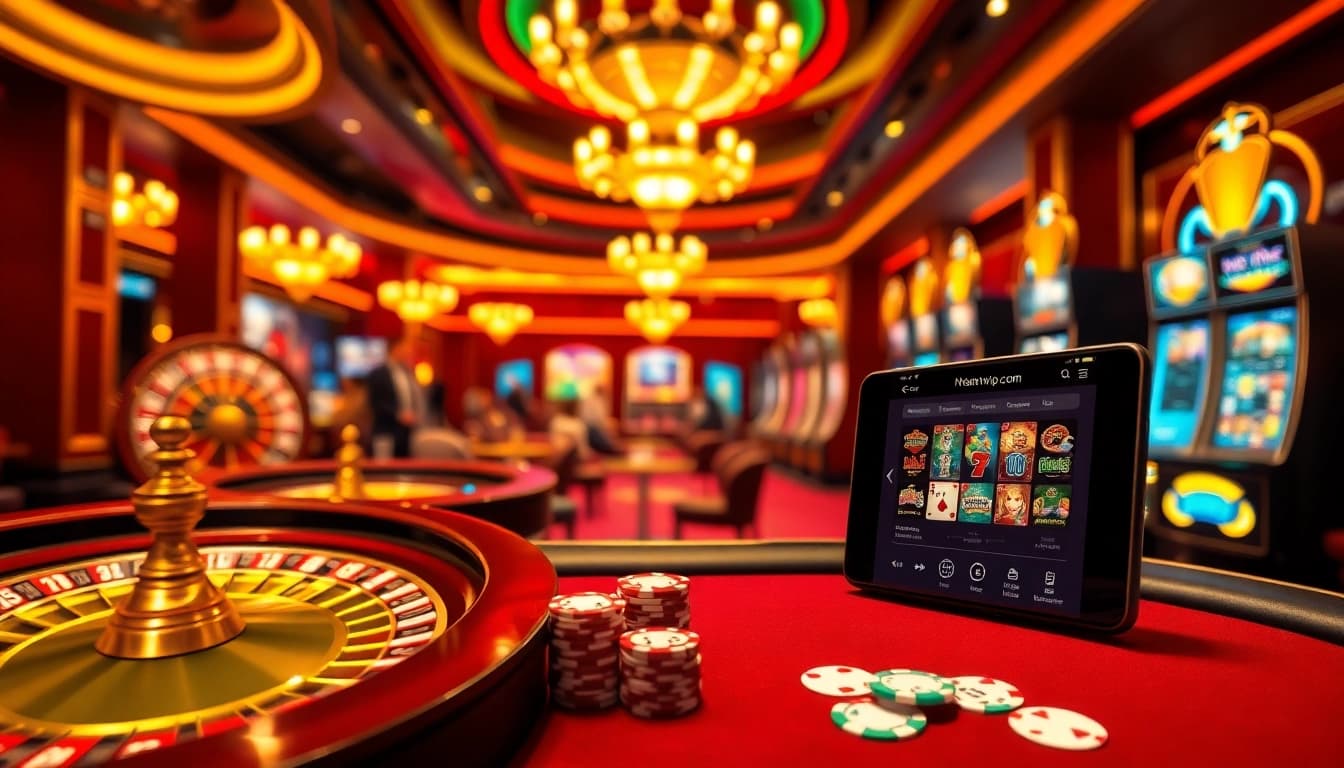 Experience thrilling gameplay at nhatvip.com with vibrant casino games and engaging betting tables.