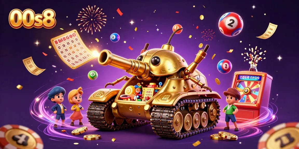 Experience the excitement of 00s8 with vibrant casino elements and winning opportunities.