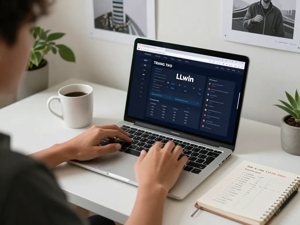 Engaging gameplay on trang chủ LLwin showing betting strategies and online gaming setup.