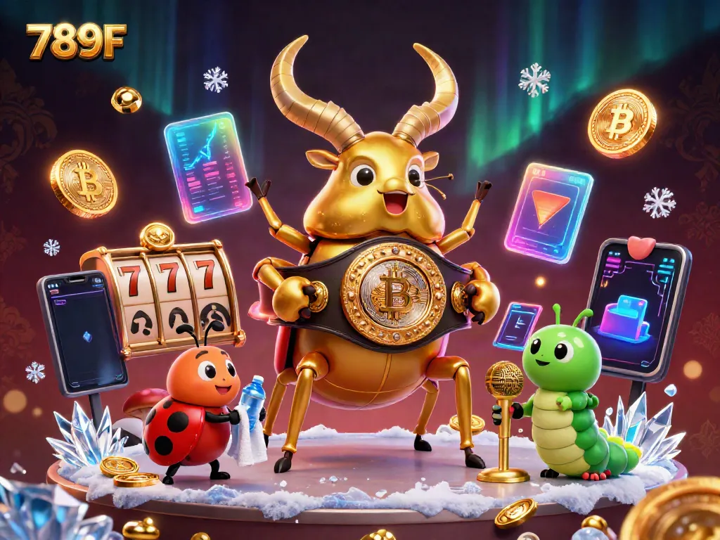 Engage with 789F and experience vibrant slot games, cryptocurrency elements, and interactive characters!