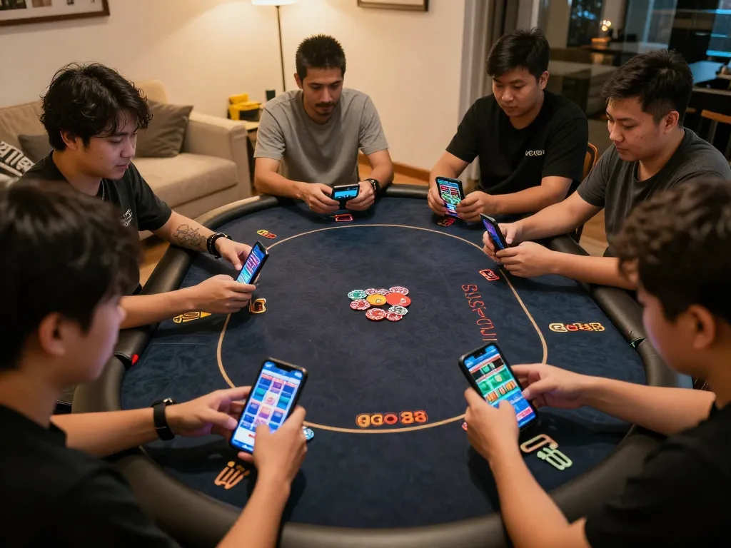 Players enjoying exciting gameplay on the go88 platform in a comfortable home environment
