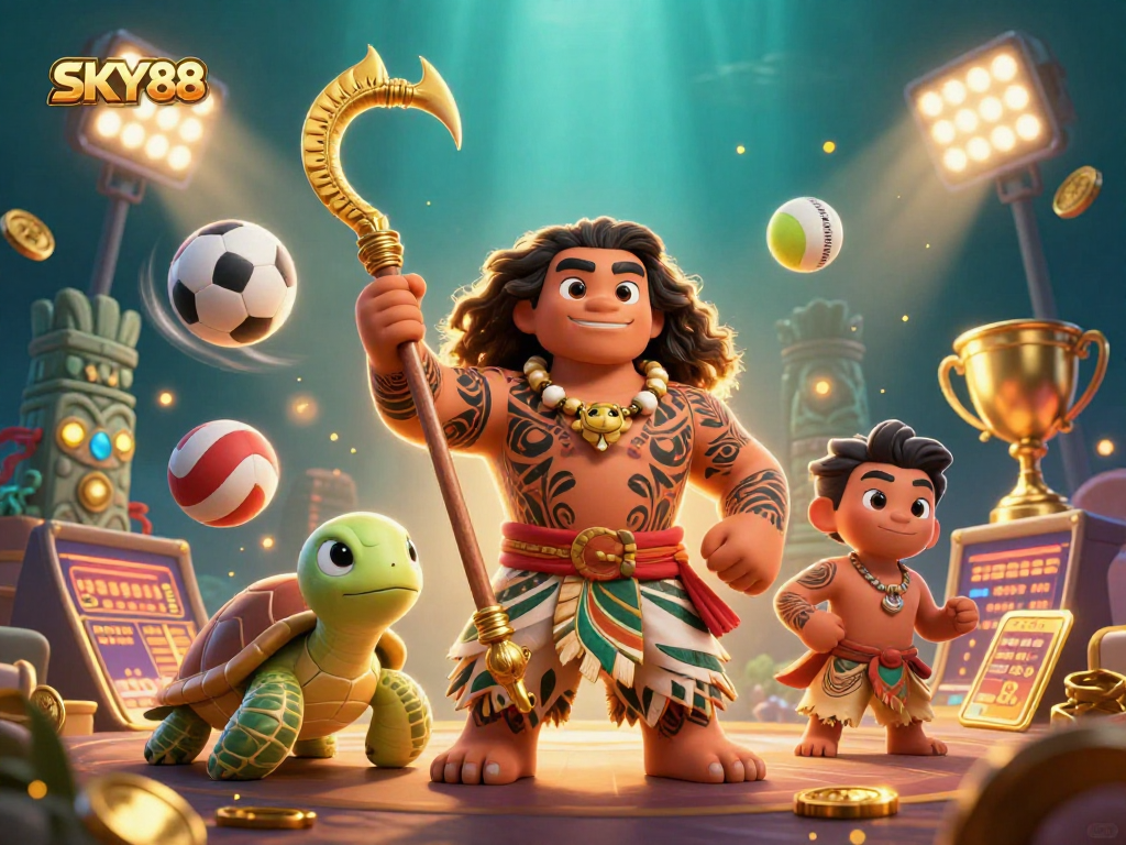 Engage with thrilling gameplay at SKY88, featuring rich casino elements and dynamic sports action.