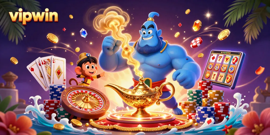 Experience exciting winnings at vipwin with vibrant casino elements and dynamic cards.