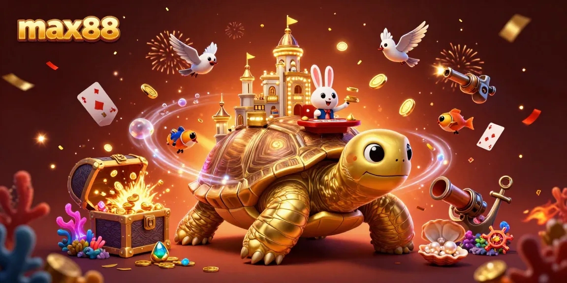 Experience max88's thrilling casino adventure with vibrant characters and dynamic elements.