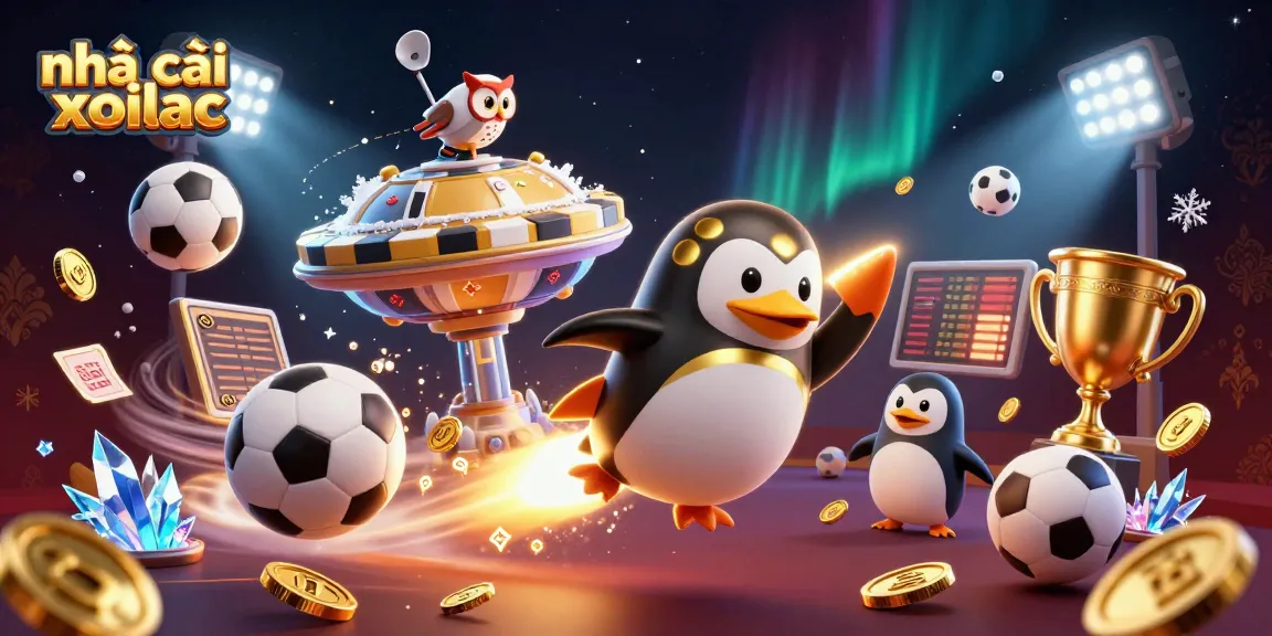 Experience the excitement of nhà cái xoilac with a dynamic casino-themed illustration.