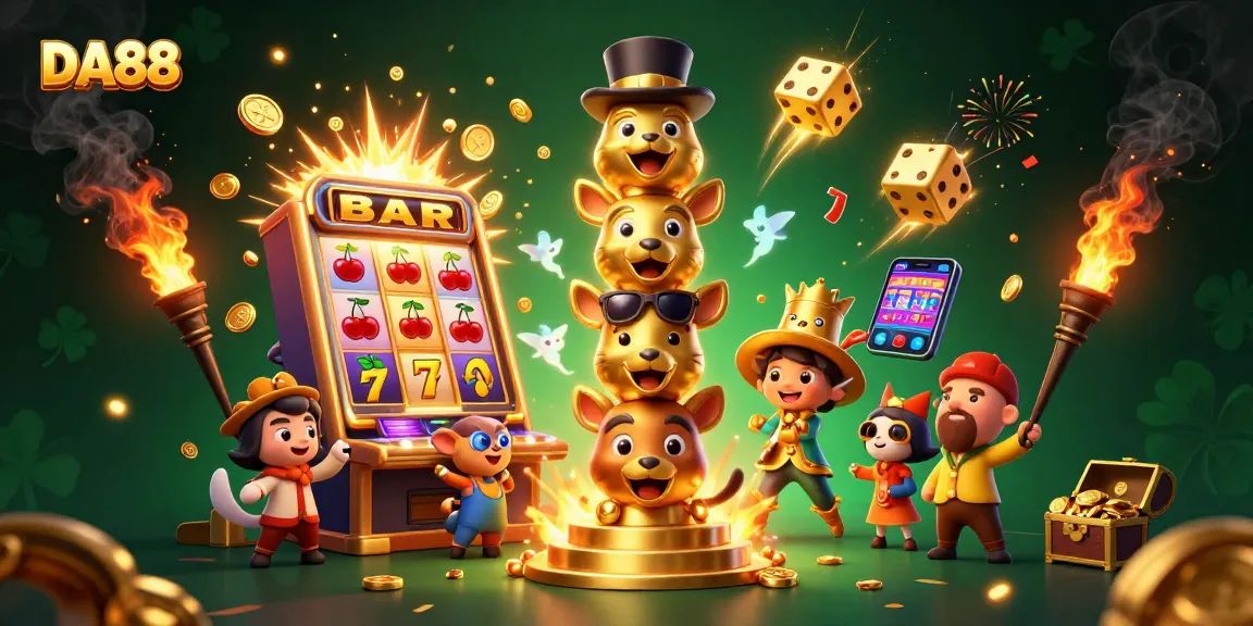 Experience thrilling jackpots with DA88's vibrant casino scene full of wonders.