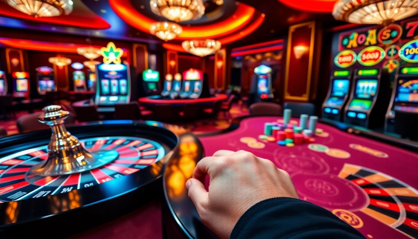 Experience the excitement of MM88 casinos with roulette, poker tables, and slot machines.