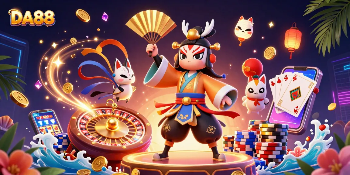 Win big with DA88 as you enjoy a vibrant casino scene embracing rich gambling elements.