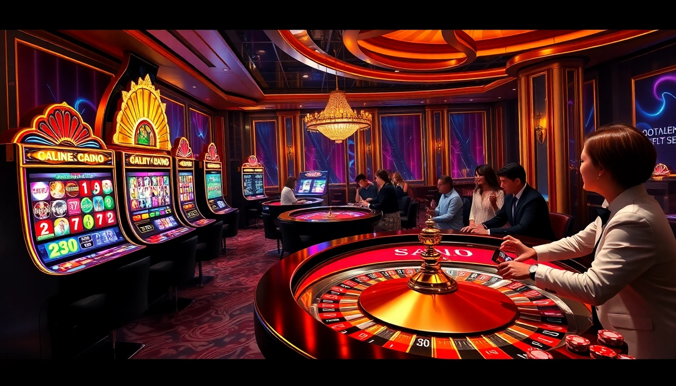 Experience the thrill of online gambling with https://9ph.art/ as players engage at luxurious casino tables.