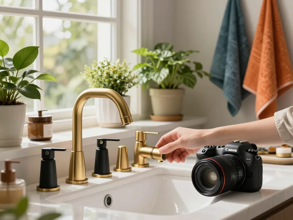 Ontdek een luxueuze badkamer met verschillende Brauer kranen op https://vixxbadkamers.nl/kranen/brauer, die modern design en elegante afwerkingen tonen.
