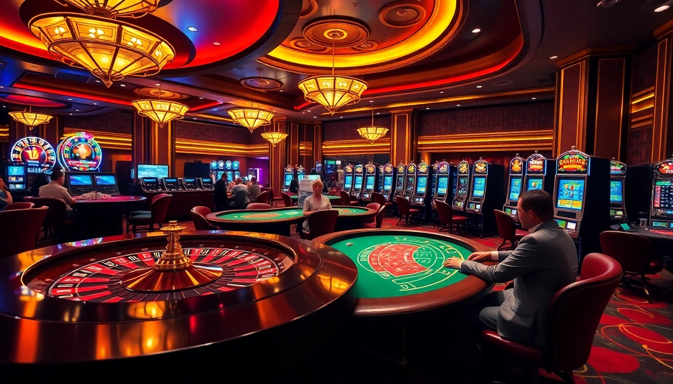 Experience exhilaration at 23win's casino tables filled with vibrant games, chips, and excitement.