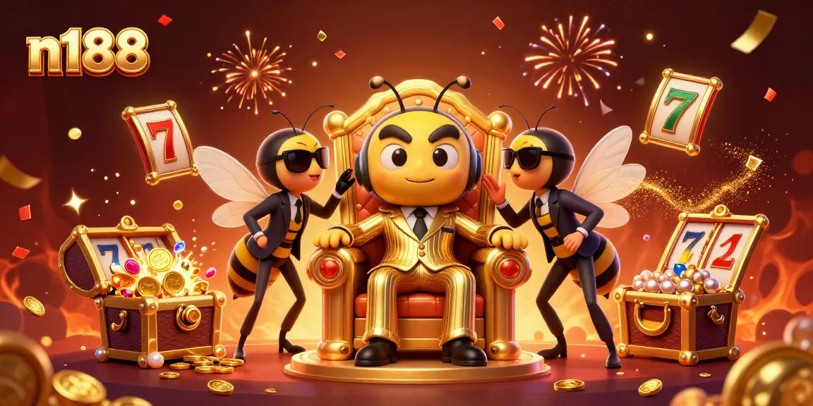 Join the thrilling n188 casino adventure with a buzzing mob boss, wasp guards, and a butterfly informant.